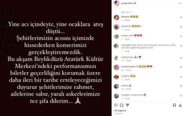 9 eve ateş düştü! Ünlü isimler, şehitlerimize sessiz kalmadı