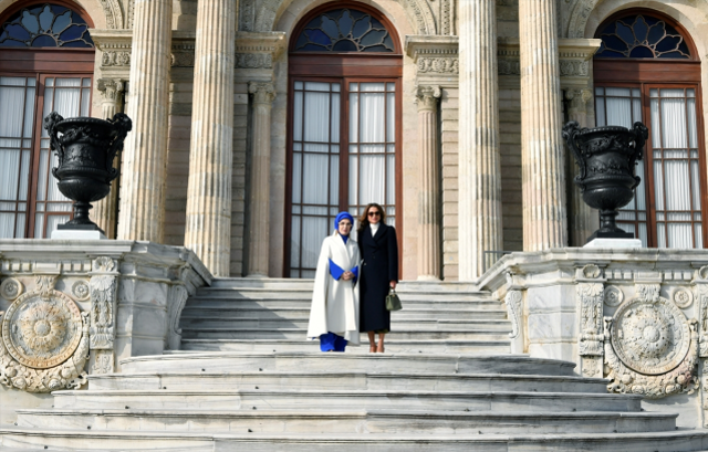 Emine Erdoğan, Ürdün Kraliçesi Rania ile bir araya geldi