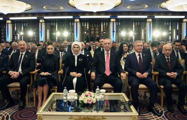 Erdoğan'ın göreve başlama töreninde dikkat çeken kare! Paşinyan, Aliyev'in hemen arkasına oturdu
