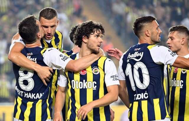 Son Dakika: UEFA Konferans Ligi 2. ön eleme turu ilk maçında Fenerbahçe, Zimbru'yu 5-0 mağlup etti