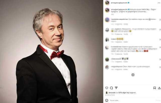 Metin Uca'nın ani ölümü sanat camiasını yasa boğdu: Kara bir güne uyandık