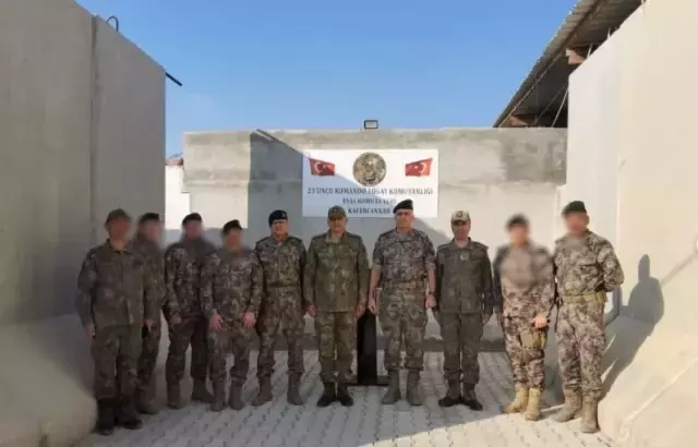 Dikkat çeken ziyaret! Özel Harekat Başkanı sınır ötesinde