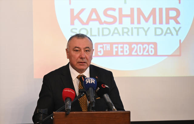 Ankara'da Keşmir Dayanışma Günü dolayısıyla program düzenlendi