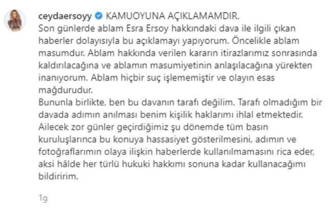 Cinsel istismar skandalı gündemi sallamıştı! Cicişler'den Ceyda Ersoy sessizliğini bozdu