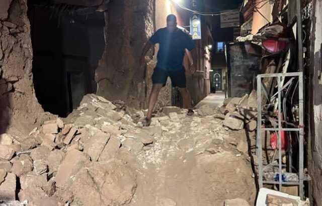 Fas deprem videosu İZLE! Fas deprem videosu var mı? Fas deprem fotoğrafı, videosu!