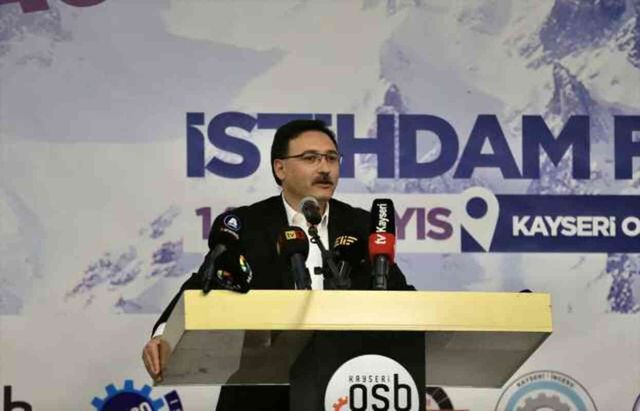 Türkiye'de bir ilk! Kayseri'de istihdam fuarı düzenlendi