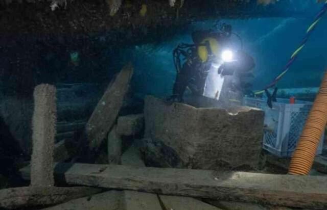 180 yıl önce kaybolan geminin enkazında çok sayıda tarihi eser bulundu