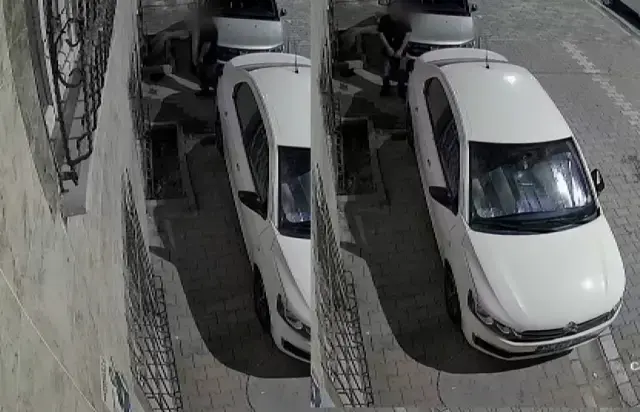 Mahalledeki kadınlara musallat olan sapığın uygunsuz halleri kamerada
