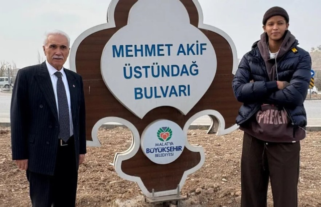 Ünlü İsim, ehliyet sınavı için İstanbul'dan Malatya'ya geldi