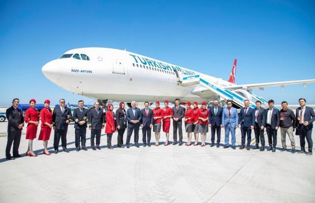 Erdoğan 'Uçaklar boş gidip gelirse size yakışmaz' demişti! Rize-Artvin Havalimanı'nı 1 haftada 8 bin 750 yolcu kullandı