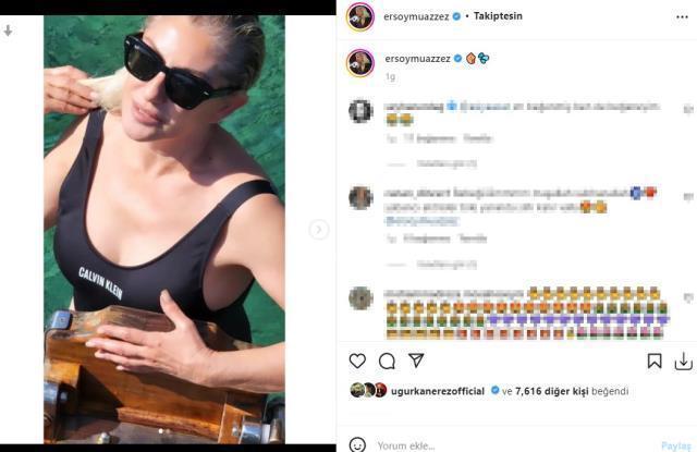 63 yaşındaki Muazzez Ersoy, mayolu pozlarını paylaştı