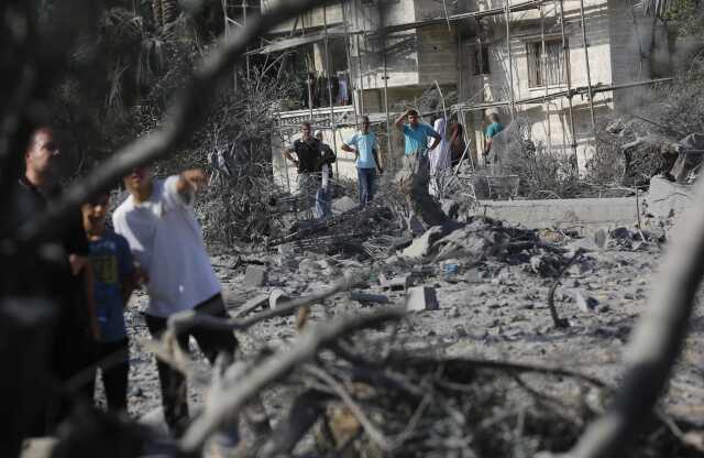 Gazze hükümeti: Gazze halkının yüzde 70'i evlerinden ayrılmak zorunda kaldı