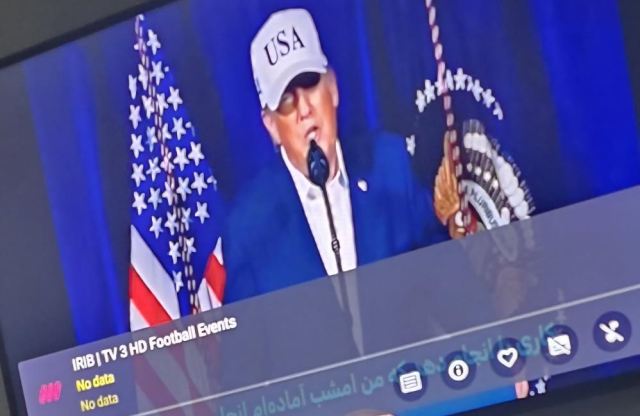 İran'da şok görüntü! Televizyonu açan Trump-Netanyahu ikilisini gördü