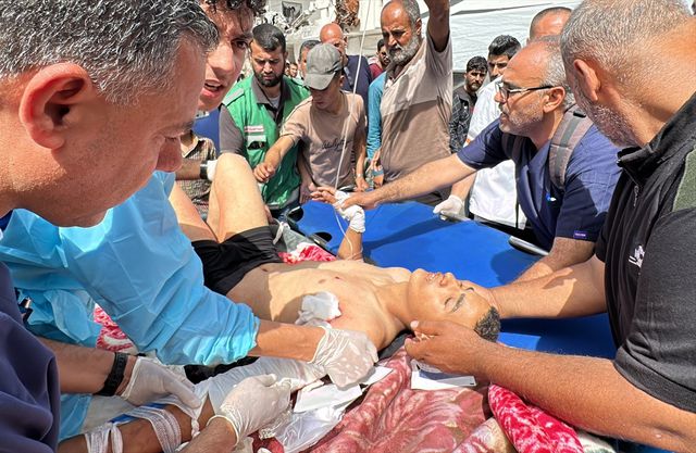 İsrail savaş uçakları Gazze'de hastane çevresini vurdu: 10'u çocuk, 10'u kadın 28 kişi can verdi