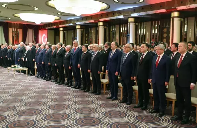 Beştepe'deki 29 Ekim resepsiyonunda dikkat çeken detay! Bahçeli katılmadı