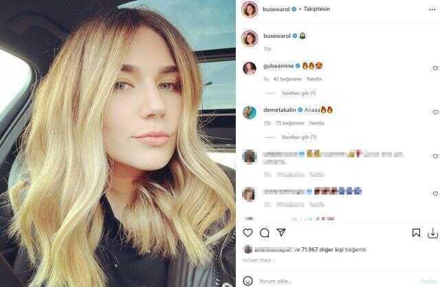 Buse Varol sarışın oldu, takipçileri yeni imajını hiç beğenmedi