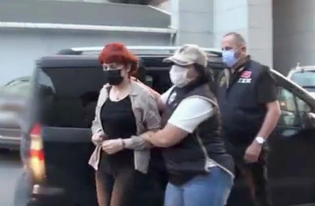 Peruk takıp kılık değiştirmiş! İşte yakalanan HDP'li Semra Güzel'in son görüntüsü