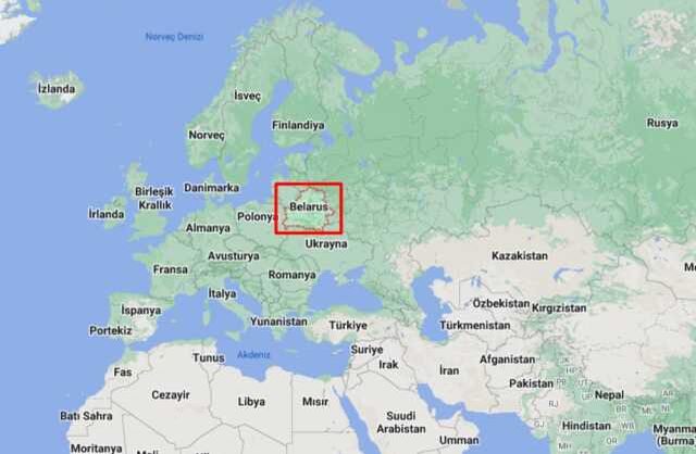 Belarus nerede, hangi kıtada? Belarus hangi ülke? Belarus'un haritadaki yeri neresidir? Belarus nüfusu kaç, dini ne? Belarus ve Beyaz Rusya aynı mı?