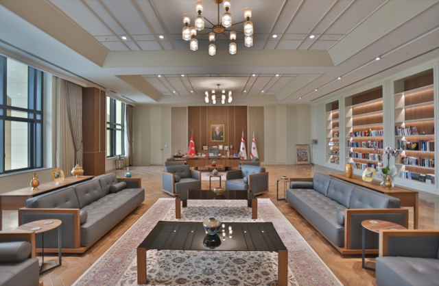 Cumhurbaşkanı Erdoğan KKTC'de! Dev Cumhuriyet yerleşkesi bu sözlerle açıldı