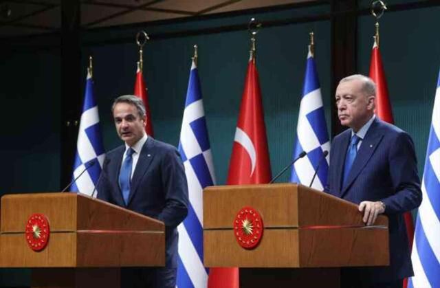 Kritik görüşme sonrası kamera karşısına geçen Erdoğan ve Miçotakis: Terör örgütlerine bölgemizde yer olmadığına mutabıkız