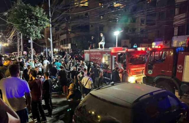 İsrail'in vurduğu Beyrut savaş alanına döndü