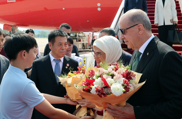 Dünyanın gözü bu zirvede! Cumhurbaşkanı Erdoğan Çin'e gitti