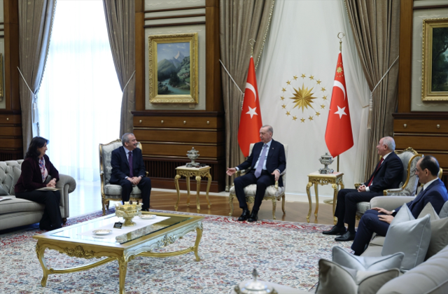 Cumhurbaşkanı Erdoğan'la görüşen DEM Parti'den açıklama