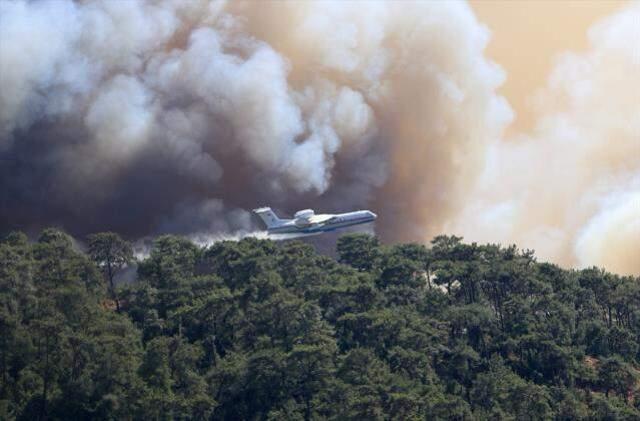 Marmaris-Datça karayolu ulaşıma kapandı