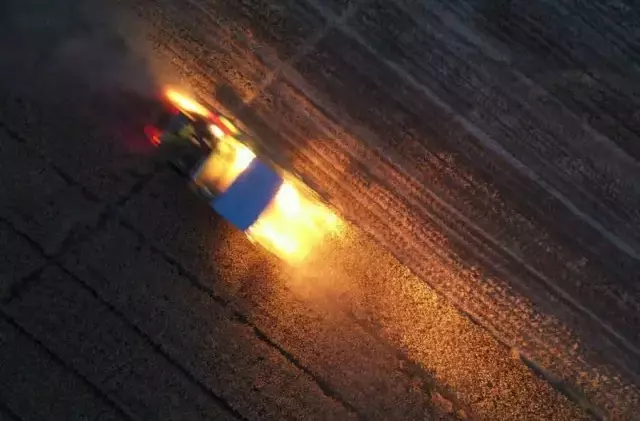 Çin'in Henan Eyaletinde Buğday Hasadı Tamamlanmak Üzere