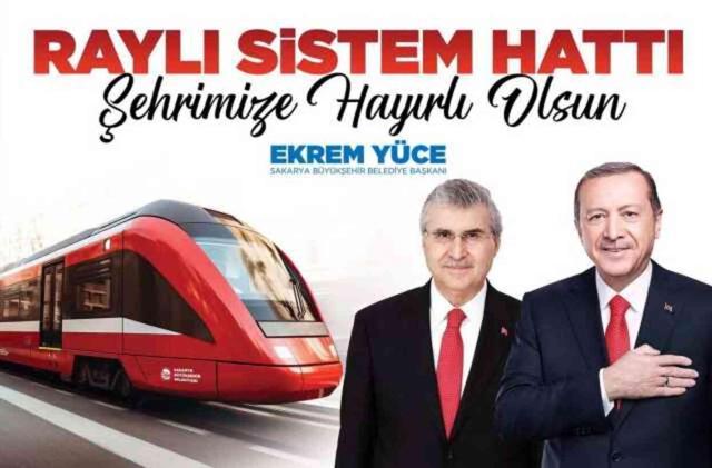 Sakarya'nın Raylı Sistem Hattı Mesafesi Uzatıldı