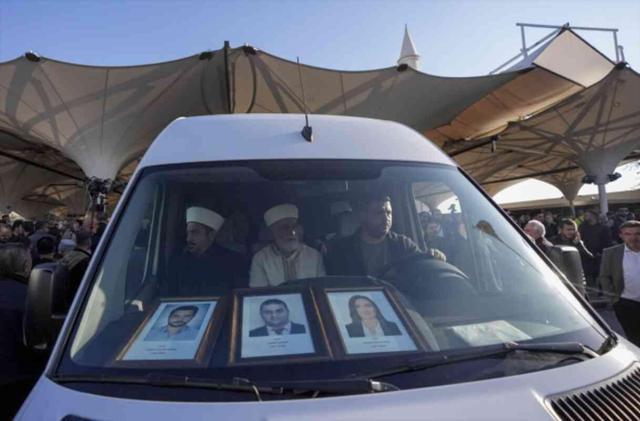 TUSAŞ çalışanı 3 şehit son yolculuğuna uğurlandı