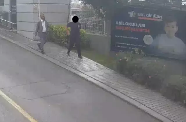 Gözaltına alınan şüpheliyle ilgili operasyon görüntüsü