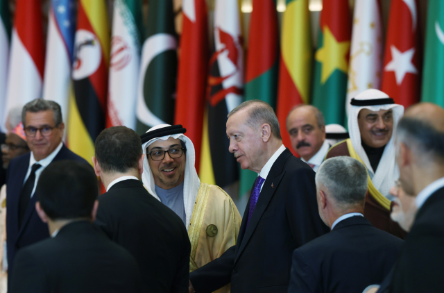 Cumhurbaşkanı Erdoğan, Riyad'da Esad ile aynı zirvede