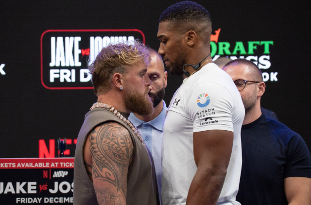 Jake Paul ve Anthony Joshua kozlarını paylaşacak