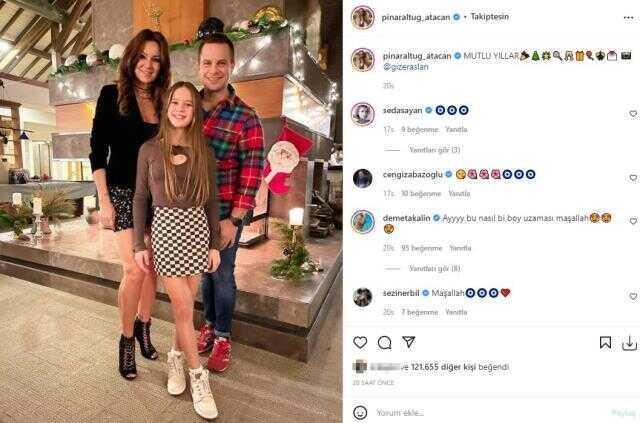 Pınar Altuğ'un gözlerden uzak büyüyen kızı büyüdü! Annesinin boyuna yaklaştı