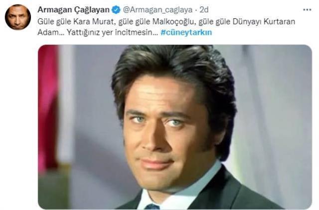 Cüneyt Arkın'ın ölümü sanat dünyasını yasa boğdu! Ünlülerden peş peşe paylaşımlar geldi