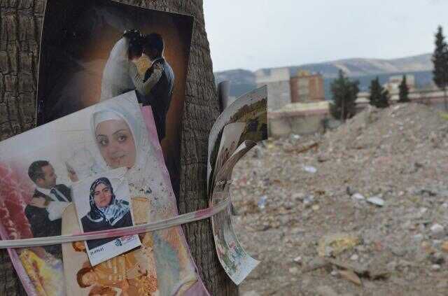 Depremden geriye fotoğraflar kaldı
