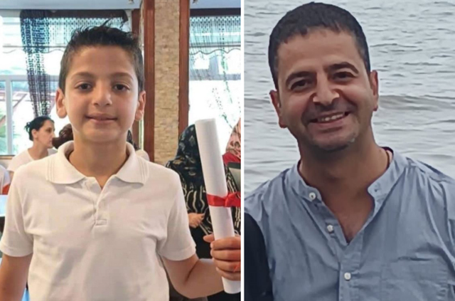 Baba ve oğlu girdikleri denizde can verdi