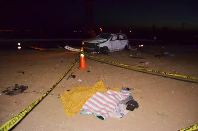 Aksaray'da otomobil takla attı: 2 ölü, 3 yaralı