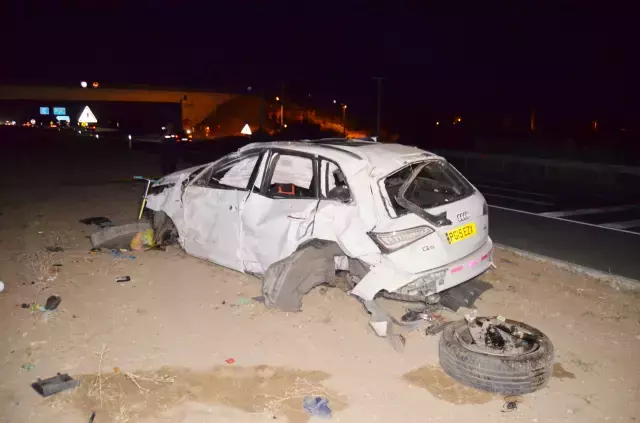 Aksaray'da otomobil takla attı: 2 ölü, 3 yaralı