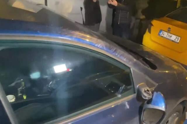 Okan Kurt'un alıkonulduğu kavgada yeni detaylar! Baba Abdi Kurt'un aracı parçalandı