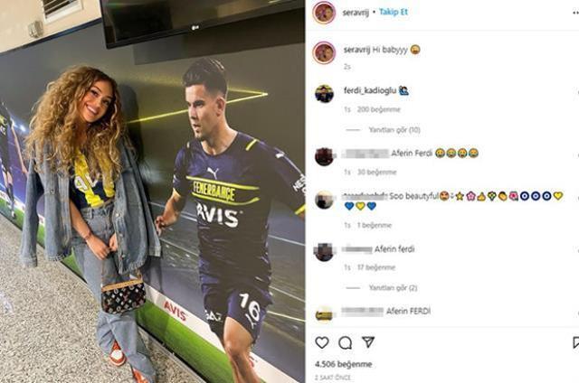 Ali Koç güzelliğine tam not vermişti! Ferdi'nin sevgilisinden mest eden paylaşım