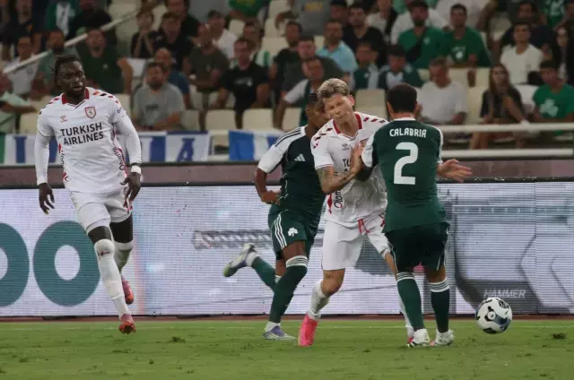 Samsunspor’un Avrupa Ligi Play-off İlk Maçı Panathinaikos’a Karşı 2-1'lik Yenilgiyle Sonuçlandı