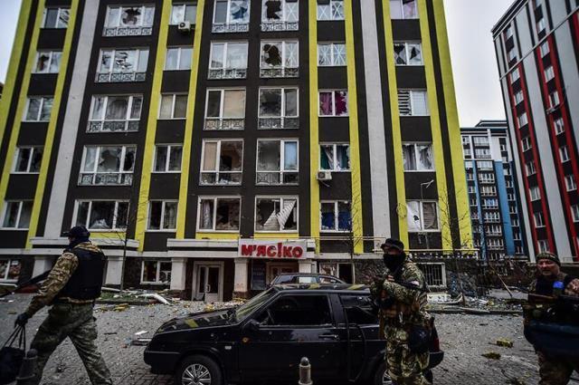 Rus ordusu Kiev yakınlarından geri çekildi! Arkalarında büyük bir enkaz kaldı