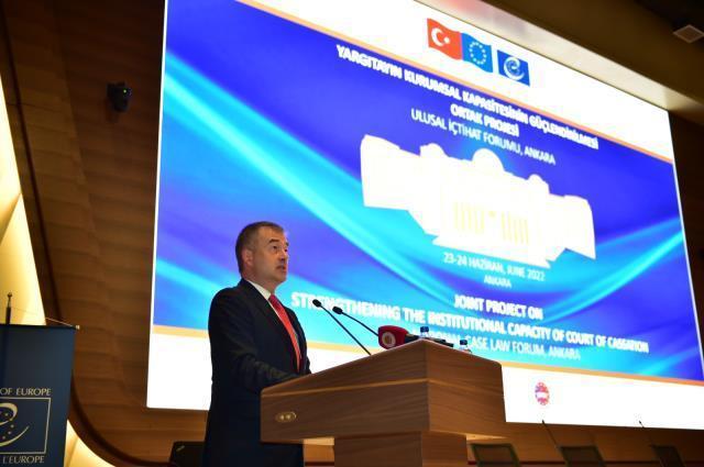 Yargıtayın Kurumsal Kapasitesinin Güçlendirilmesi Projesi Kapsamında 'Ankara Ulusal İçtihat Forumu' Başladı