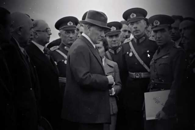 Atatürk'ün hiç bilinmeyen görüntüleri ortaya çıktı