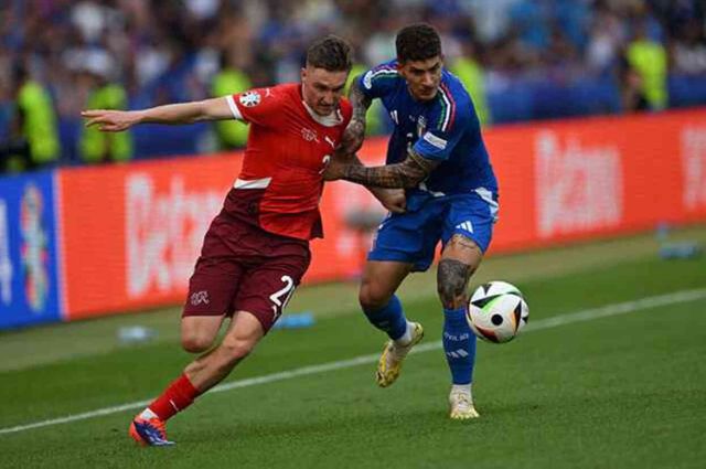 Euro 2024'ün ilk çeyrek finalisti 31 yıl sonra İtalya'yı deviren İsviçre oldu