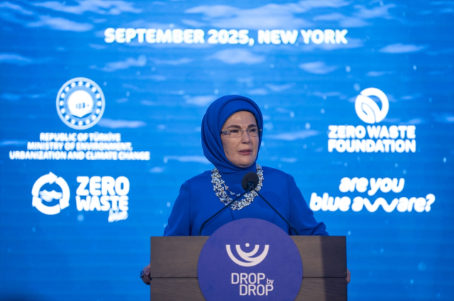 Emine Erdoğan'dan New York'taki sergi açılışına damga vuran Gazze çıkışı