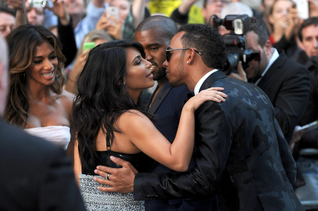 Lewis Hamilton ve Kim Kardashian birlikte görüntülendi