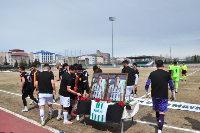 Kars 36 Spor, silahlı saldırıda hayatını kaybeden Kubilay Kaan Kundakçı'yı andı